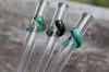 Snake Glass Drinking Straws