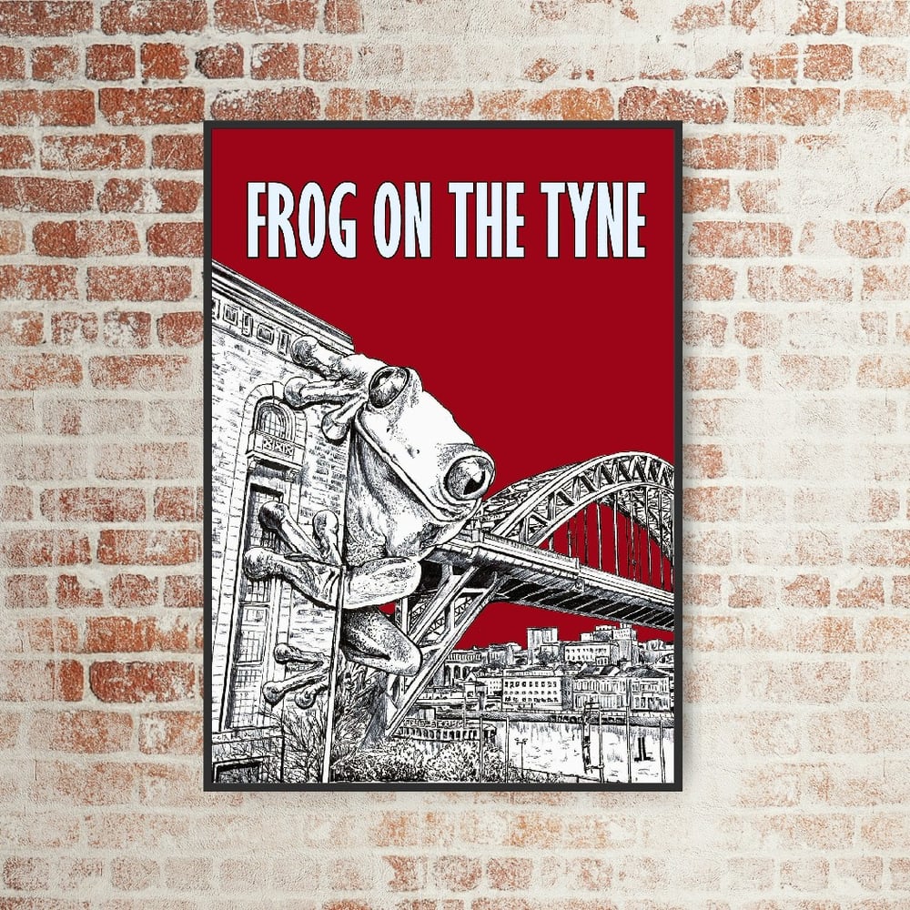 'Frog on the Tyne' - Newcastle