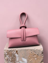 Olivia Loop Lock bag In Dusky Rose