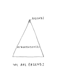 Image 1 of WE ARE FRIENDS - CARD