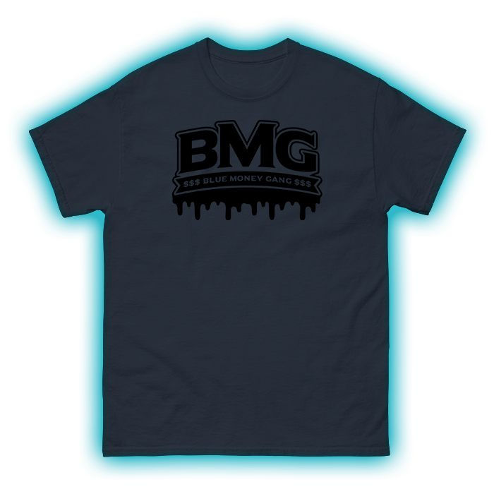 BMG BLACK CHEST DRIPPY LOGO