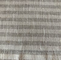 Image 2 of Pure Linen Grey Stripe Tea Towel