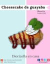 Receta Cheesecake de guayaba -español-