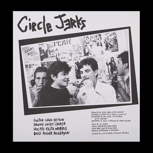 Image of <h4>CIRCLE JERKS</h4><h5>Group Sex LP</h5><h6>Black Vinyl</h6>