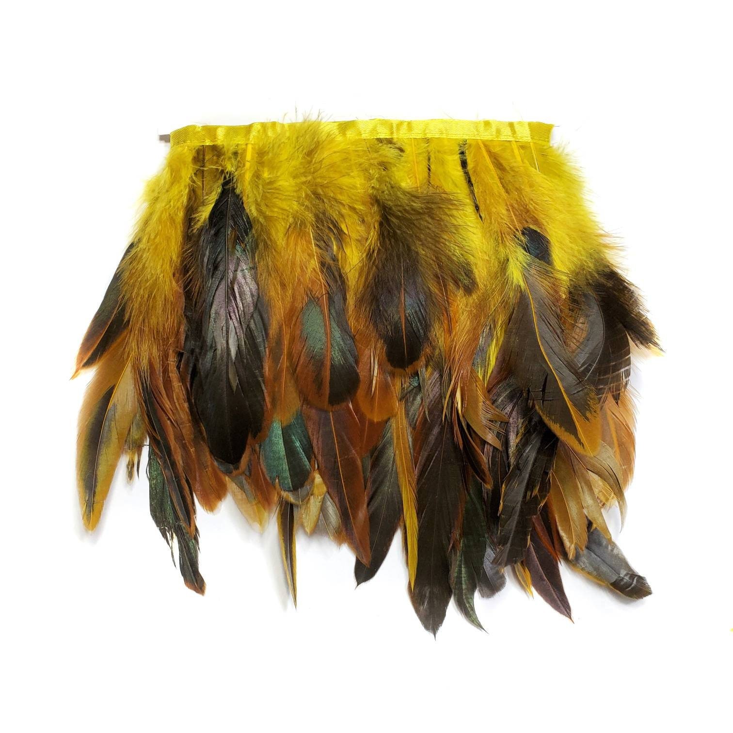 rooster feather fringe