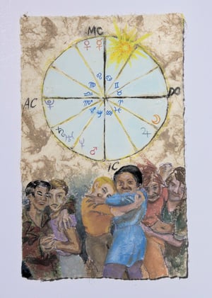 Image of Personalized Astrology Art Package