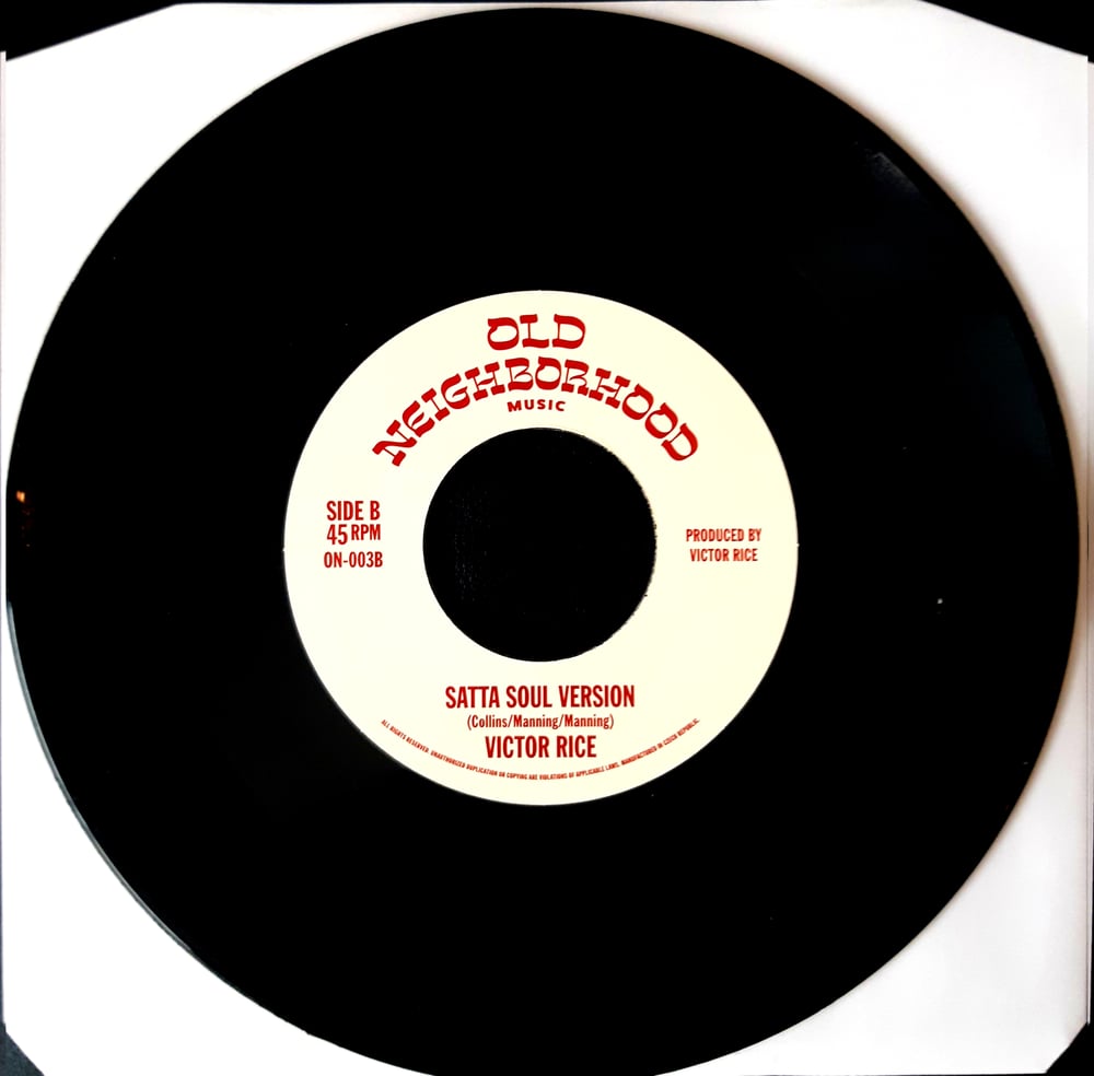 SATTA SOUL b/w SATTA SOUL VERSION 7" (ON-003)