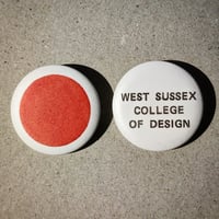Image 3 of Worthing Art College Badge and Union Card Pack (1986)