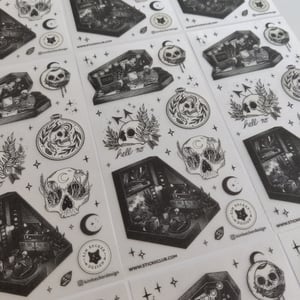 Sticker Sheet "Skull"