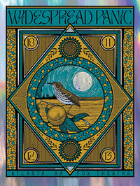 Widespread Panic, Fox Theatre, Atlanta, Rainbow Foil