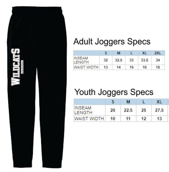 Image of Joggers WITHOUT Custom Name