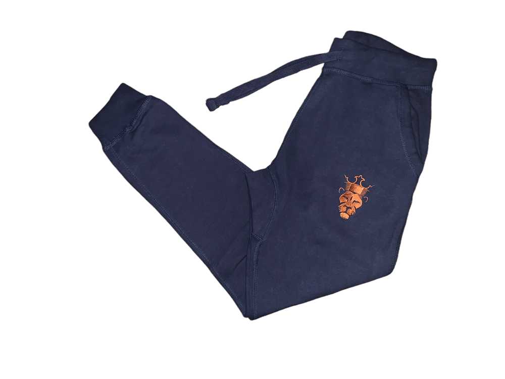 Image of Navy R.B.J Joggers