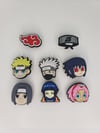 Naruto croc charms