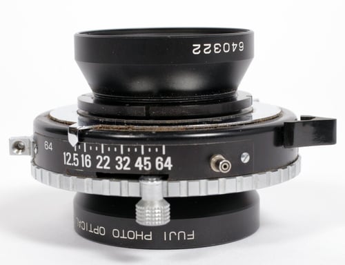 Image of Fuji Fujinon C 450mm F12.5 lens in Copal #1 shutter #322