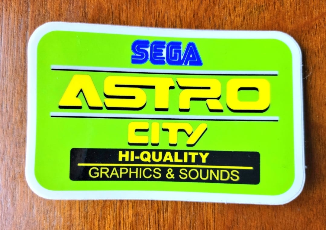 Astro-City  Sticker for Sale by goneblome
