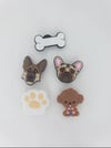 Dog croc charms