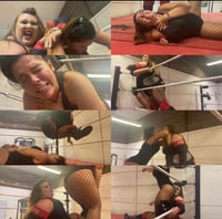 Nadia Sapphire vs dominata (kiss my ass match) 