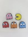 Pacman gaming 8bit retro croc charms 