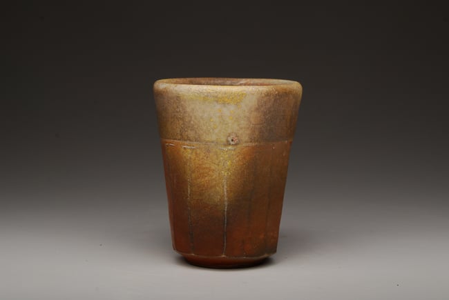 Golden medicine cup