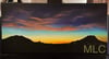 "Desert Sunset" Original Oil Painting