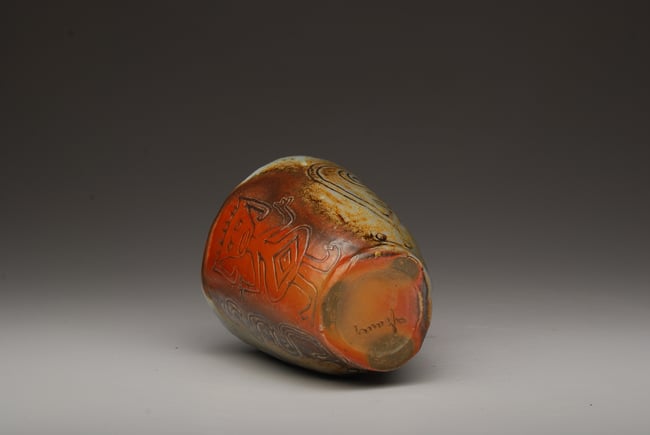 Hand Pinched Medicine Cup 