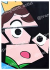 5x7 Print - The Prince & The Mirror