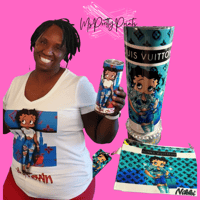 Image 3 of 20 oz. Skinny Tumblers w/Personality