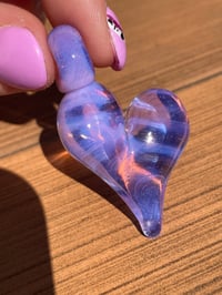 Image 1 of Dreamy Purple Heart Pendant