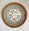 Image of 14" Round Seagrass Floral Wall Basket