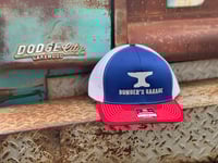 Image 1 of Red, White, and Blue Anvil Trucker 