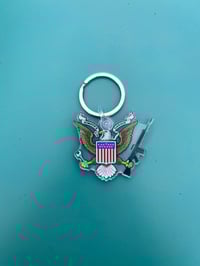 Image 1 of Eagle, Hammer Wrench, and Hammer Key Chain 