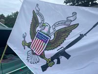 Image 2 of Eagle, Hammer Wrench, and FAL 3x5 Flag 