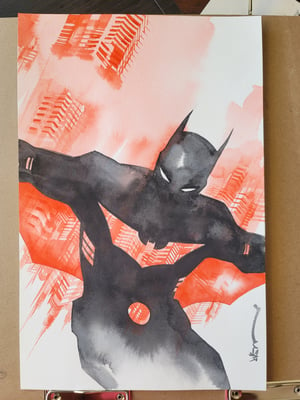 Unused Batman Beyond Cover Art