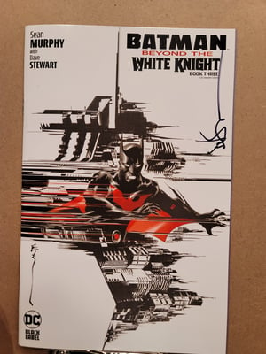 Batman Beyond The White Knight Original Cover Art 