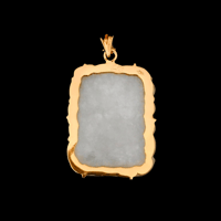 Image 2 of 10K Kuan Yin Dragon Pendant 