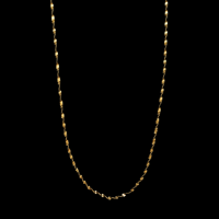Image 2 of 18 K  Solid Gold Twisted Rope Yellow Gold Chain High Shine