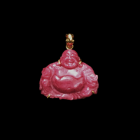 Image 1 of 10 K Guangdong Abundant Buddha Pendant