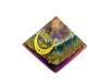 Scorpio Pyramid for Transformation with Amethyst, Malachite, and Quartz