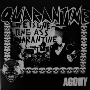 Image of Quarantine ‎- Agony 12" (LVEUM)