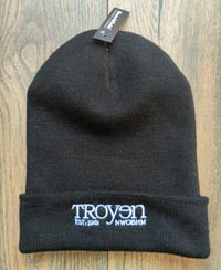 Limited Edition Troyen logo embroidered pull-on Beanie Hats