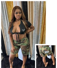 Image 3 of GALLERY DEPT CAMO SHORTS 