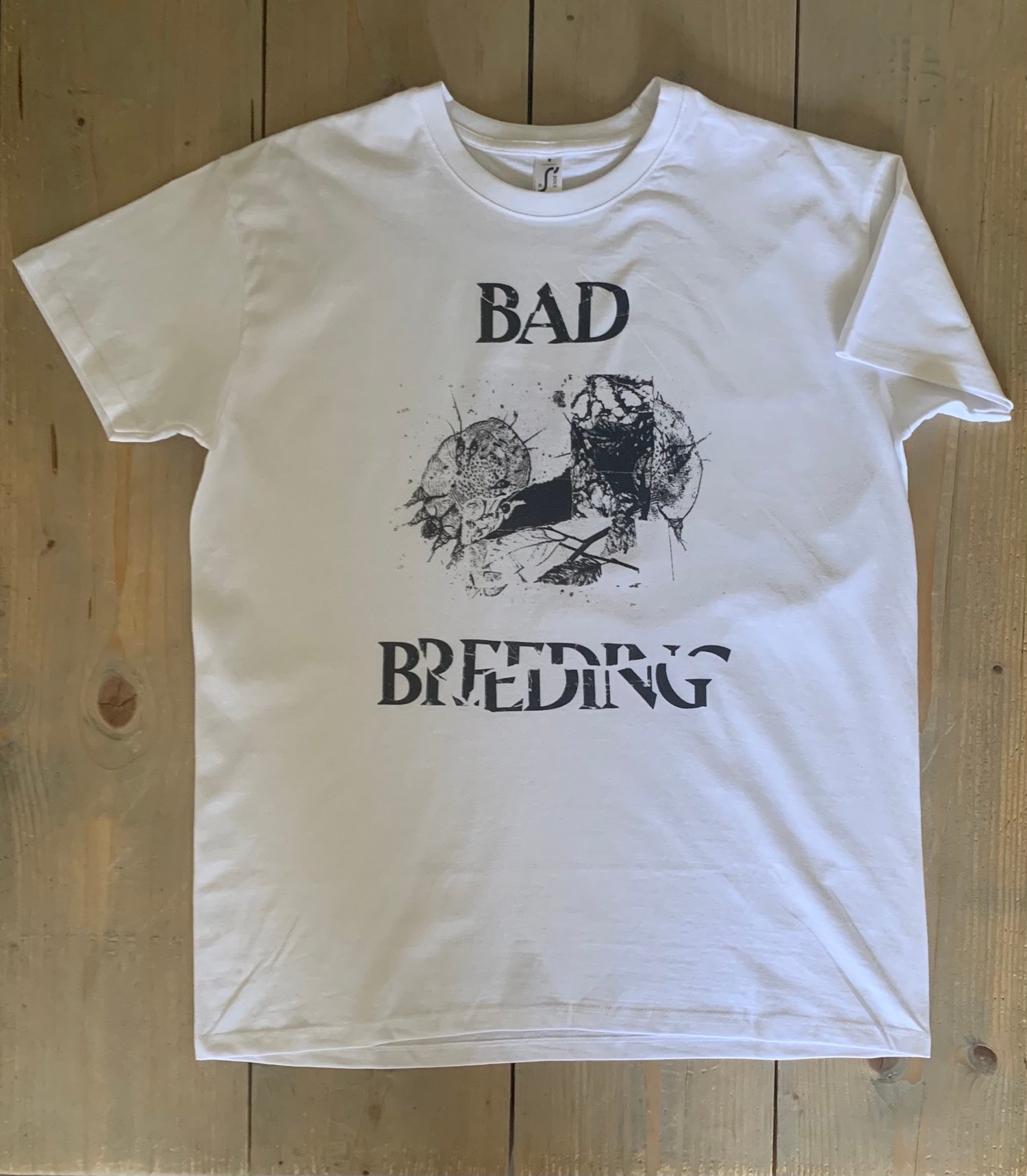 Image of Bad Breeding t-shirt white