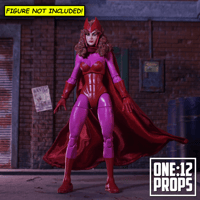 Image 1 of Custom Wired Cape for ML Retro Scarlet Witch