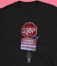Image 2 of Shot Up Signs / CoA No. 55  T-Shirt