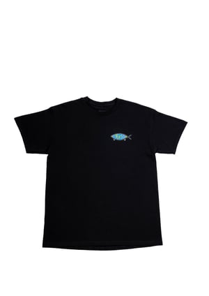 MLCS co. Jesus Fish T-shirt (Black)