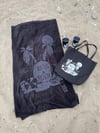 DEATH'S A BEACH Bundle - Towel, Beach Bag + 2 Plastic Tumblers