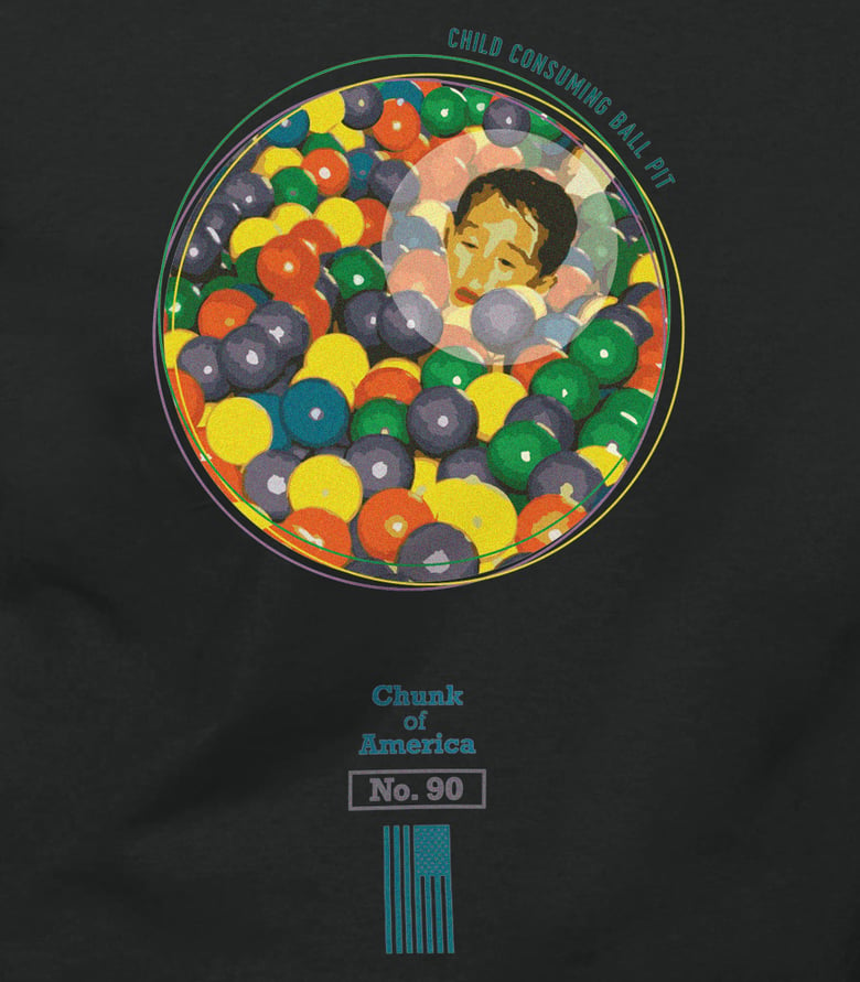 Image of Child Consuming Ball Pit / CoA No. 90 T-Shirt