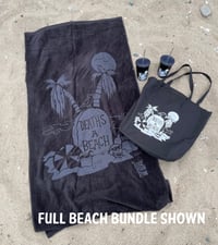 Image 4 of DEATH'S A BEACH 30" x 60" Terrycloth Beach Towel