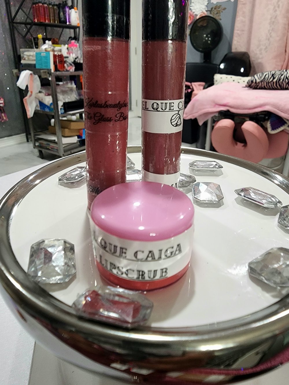 WHATEVER!! Gloss & EL QUE CAIGA! Matte WATERMELON & EL QUE CAIGA WATERMELON LIPSCRUB