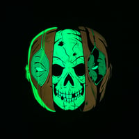 Image 2 of Dreadpool 3D glow acrylic patch